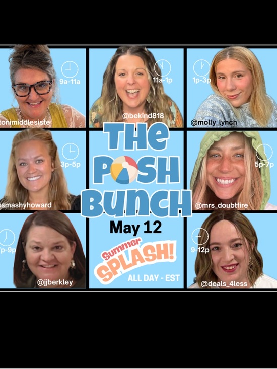 Other - POSH BUNCH: summer splash!  $15 and under